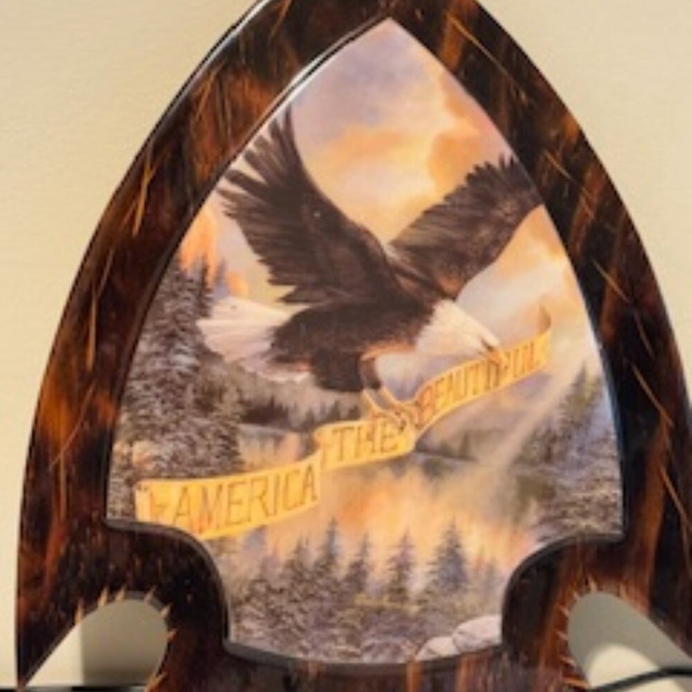 America the Beautiful Arrowhead-shaped Wall Art - Picture 2 of 3